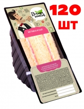 Сэндвич с ветчиной и сыром 141г (120 ШТ)